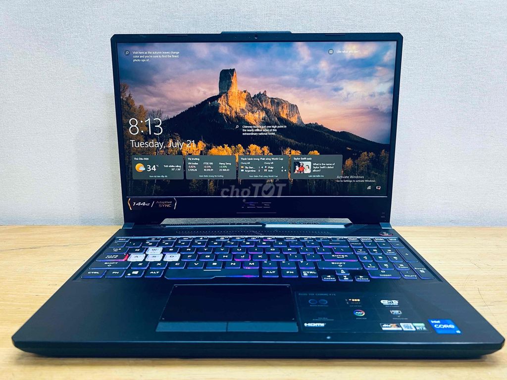Asus FX506HC i5-11400H/ 16G/ 512GB/ RTX3050. Mua bán Laptop tại Thành phố Thủ Dầu Một Bình Dương được đăng bởi Huỳnh Thắng  hình 1