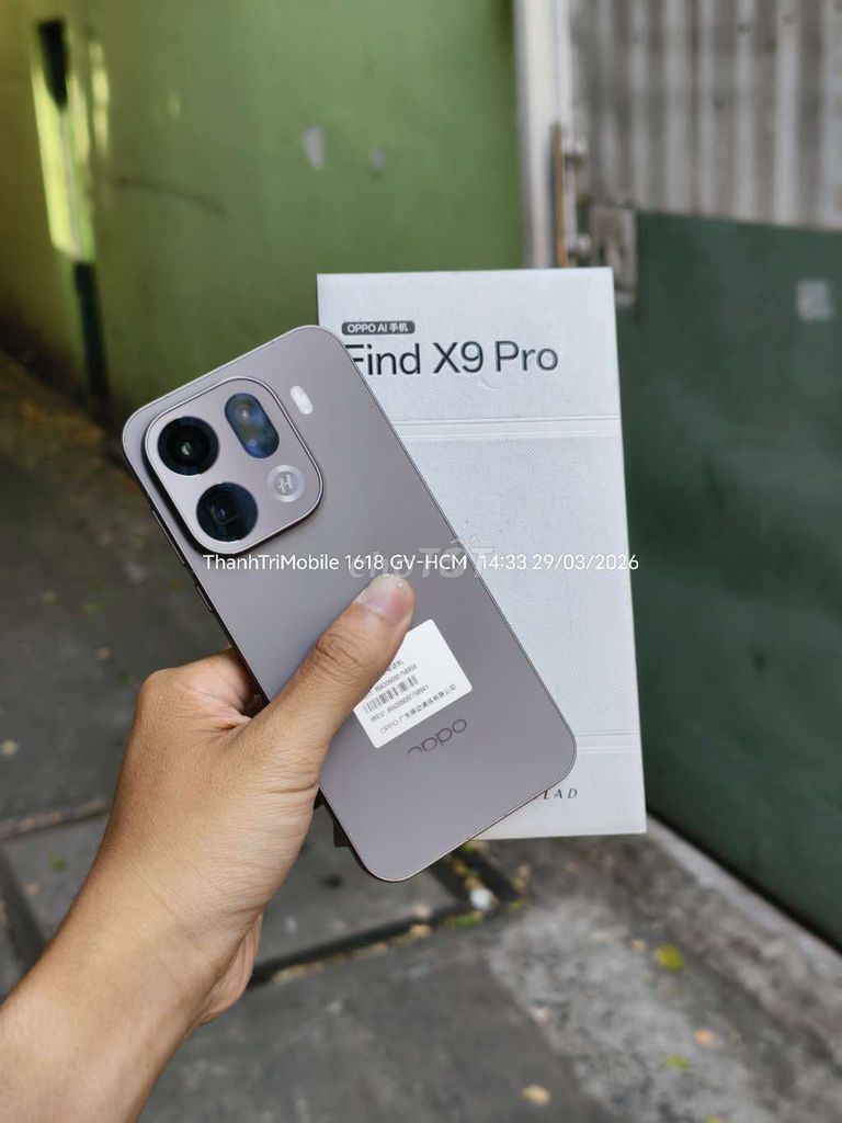 Oppo Find X9 Pro Xám 16/512 fullbox nội địa. Mua bán Điện thoại tại Quận Gò Vấp Tp Hồ Chí Minh được đăng bởi Thanh Tri hình 1