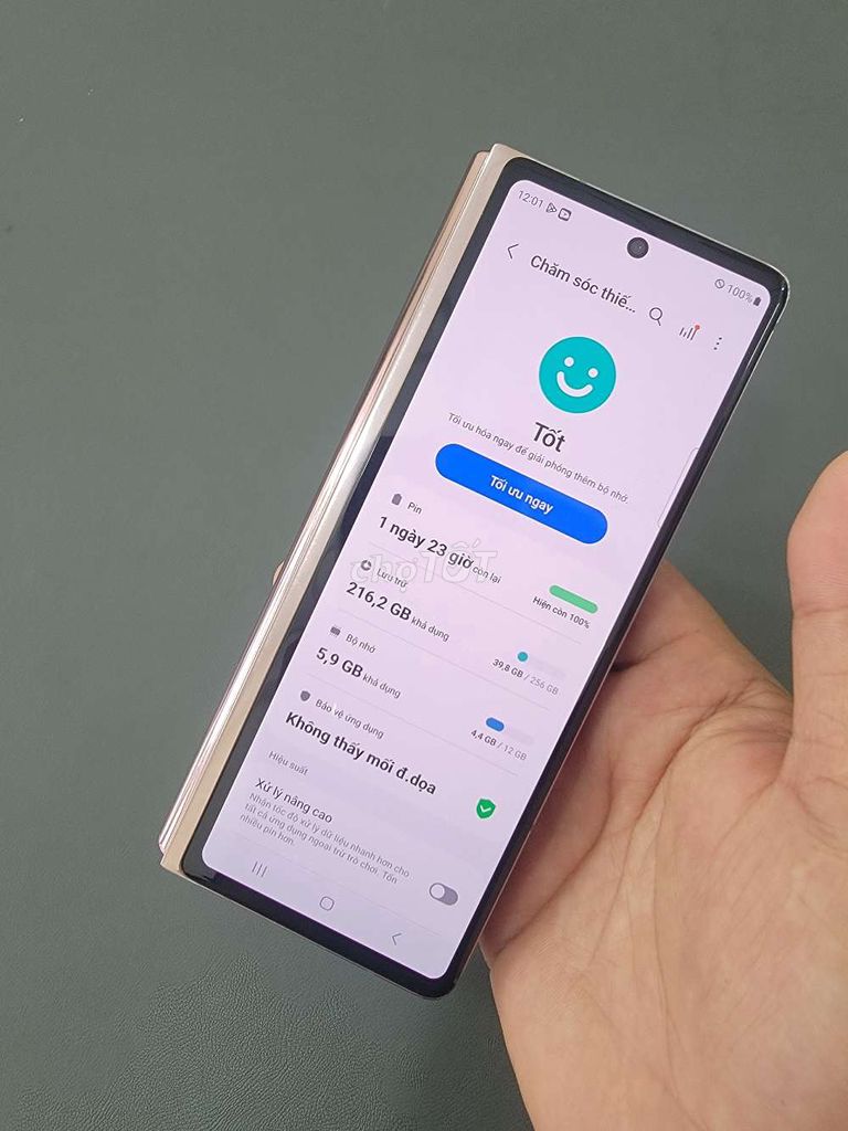 Thanh lý Zfold 2 Hàn 12/256gb đep 98% giá rẻ. Mua bán Điện thoại tại Quận Gò Vấp Tp Hồ Chí Minh được đăng bởi Cửa hàng  KGPHONE STORE hình 6
