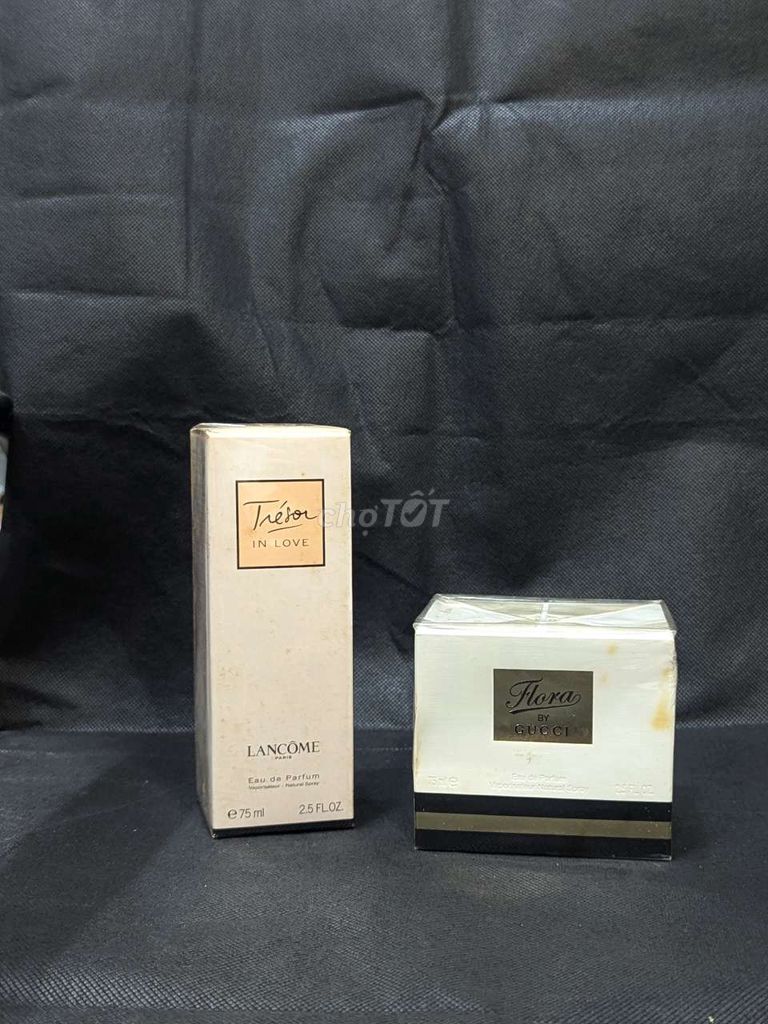Lancome Tresor in Love + Gucci Flora 75ml fullbox. Mua bán Nước hoa tại Huyện Nhà Bè Tp Hồ Chí Minh được đăng bởi Aminh hình 1