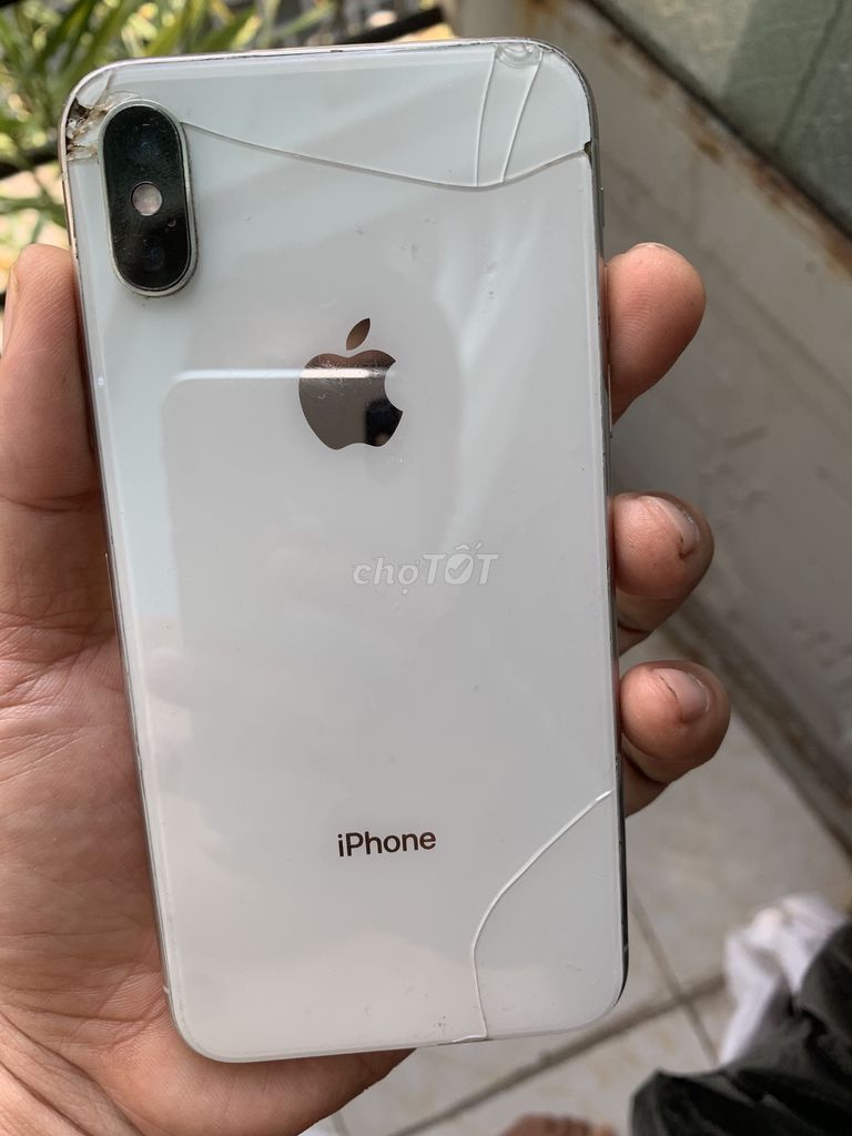 Xác iphone X bể màn