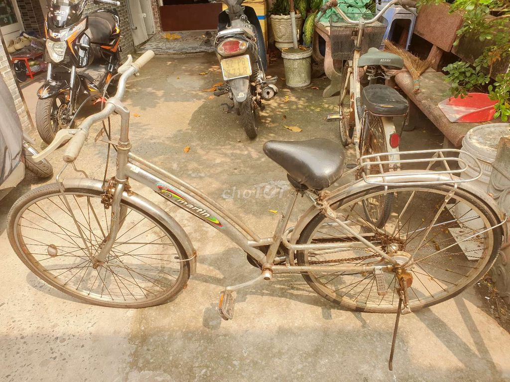 Xe đạp Martin khung Inox Bạc. Mua bán Xe đạp tại Quận 4 Tp Hồ Chí Minh được đăng bởi Nguyễn Thanh Vinh  hình 4