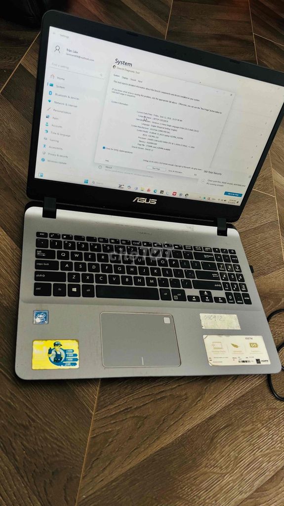 Thanh lý Asus X507M Xám đã lên ram 8g. Mua bán Laptop tại Thành phố Thủ Đức Tp Hồ Chí Minh được đăng bởi Trung  hình 1