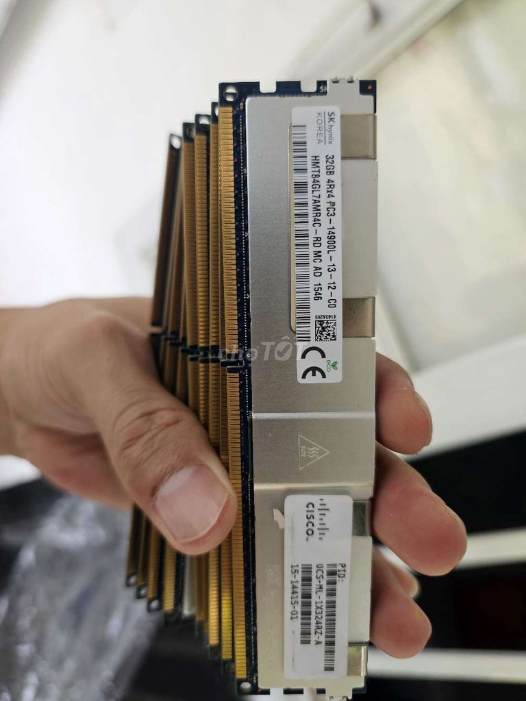 RAM SK Hynix DDR3 1866 ECC 32GB. Mua bán Linh kiện (RAM, Card...) tại Quận 11 Tp Hồ Chí Minh được đăng bởi Văn Thanh hình 1