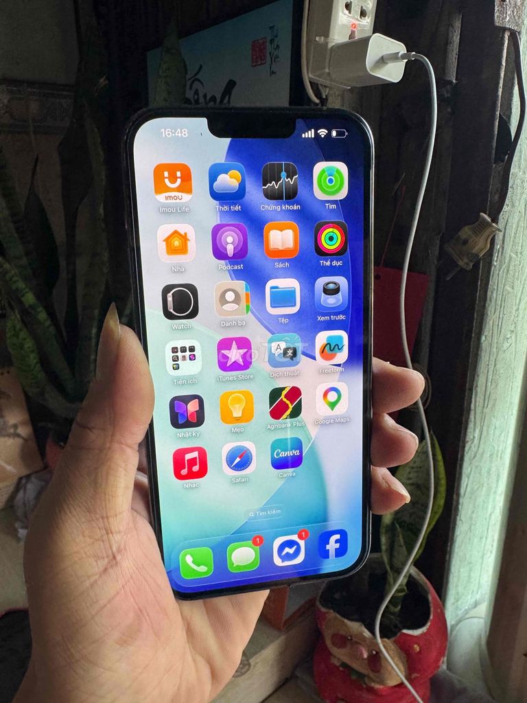 Apple iPhone 13 Pro Max 128GB Xám. Mua bán Điện thoại tại Thành phố Thuận An Bình Dương được đăng bởi  Phan Trung hình 1