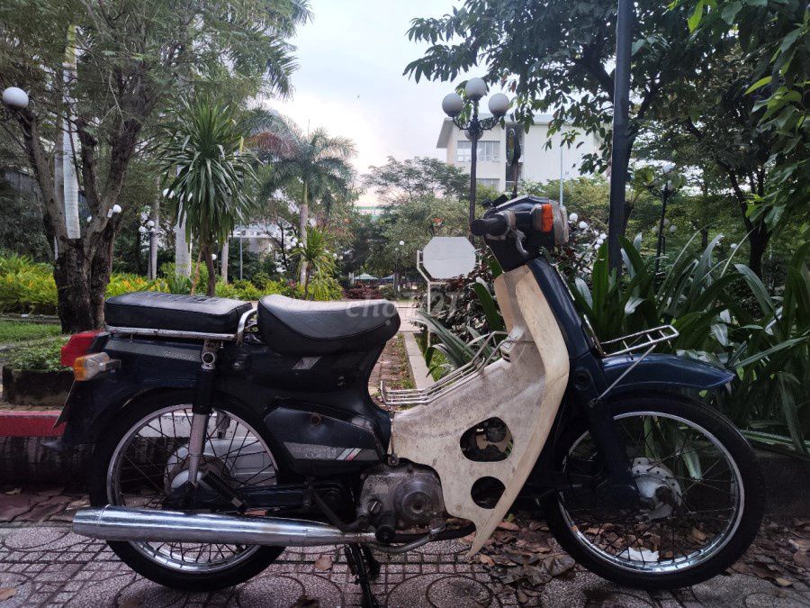 CUB CUSTOM ĐÈN VUÔNG CÓ ĐỀ RIN NHIỀU, XE MỘC. Mua bán Xe máy tại Quận 10 Tp Hồ Chí Minh được đăng bởi Điền Hồng hình 2