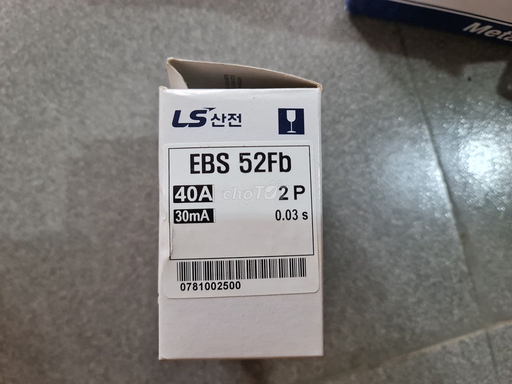 CB chống giật LS EBS52Fb 40A Hàn Quốc Mới 100%. Mua bán Nội thất, đồ gia dụng khác tại Huyện Long Thành Đồng Nai được đăng bởi Nguyen Thu hình 1