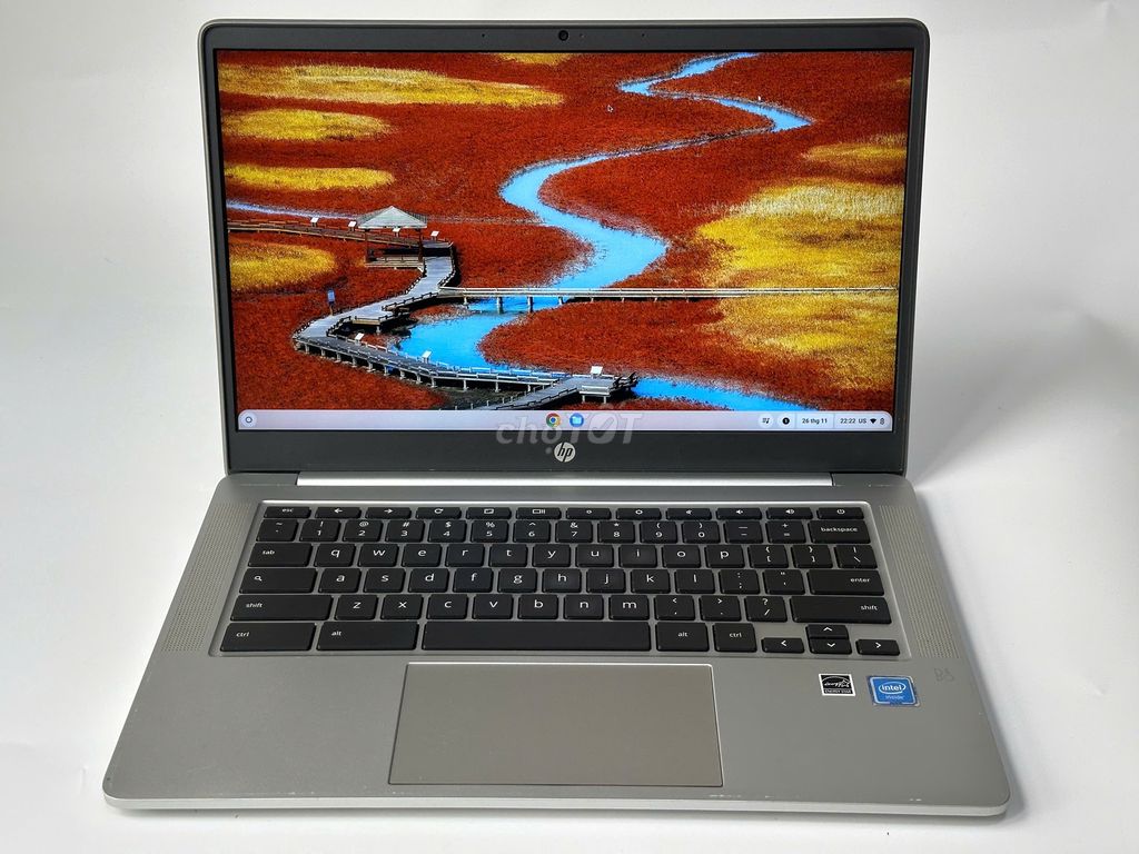 HP ChromBook N4020 Ram 4GB SSD 64GB