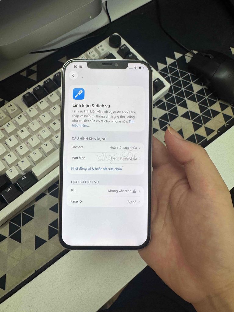 Apple iPhone 11 Pro Max 128GB Trắng lock. Mua bán Điện thoại tại Quận Kiến An Hải Phòng được đăng bởi Plong mninh hình 1