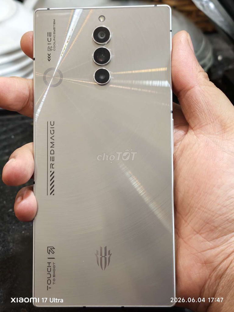 RedMagic 8S Pro 12GB/256GB Bạc Đã qua sử dụng. Mua bán Điện thoại tại Thành phố Biên Hòa Đồng Nai được đăng bởi Phương Anh hình 1