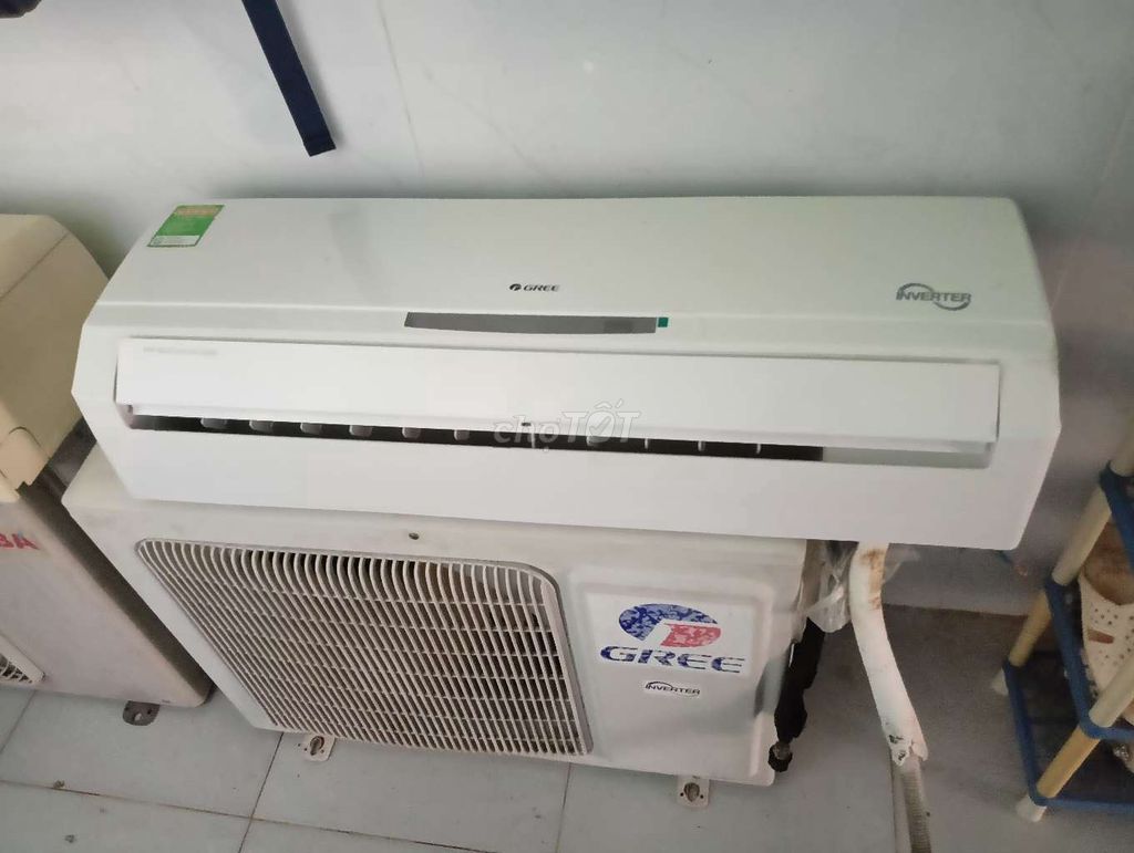 Máy lạnh Gree Inverter 1.5 HP Trắng Tiết kiệm điện. Mua bán Máy lạnh, điều hoà tại Quận Bình Thuỷ Cần Thơ được đăng bởi Quang Điện Lạnh hình 1