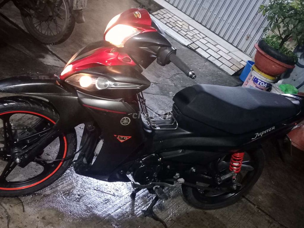 Jamaha Jupiter bánh mâm thắng đĩa biển Sài Gòn. Mua bán Xe máy tại Quận Bình Tân Tp Hồ Chí Minh được đăng bởi Dịch vụ Cát Tường  hình 4