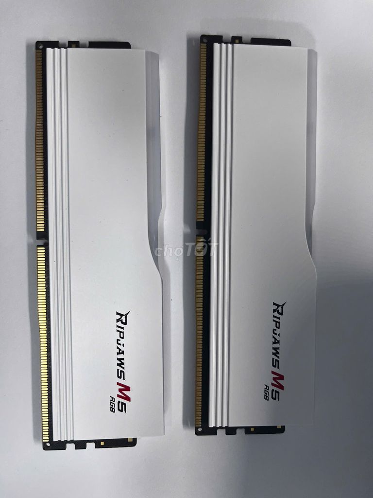 RAM G.Skill Ripjaws M5 RGB 32GB Trắng. Mua bán Linh kiện (RAM, Card...) tại Huyện Cần Giờ Tp Hồ Chí Minh được đăng bởi Ngô Hùng hình 1
