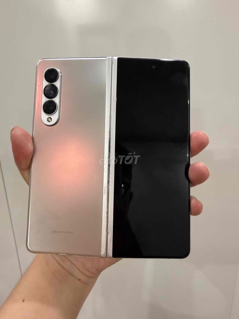 Samsung Galaxy Z Fold 3 5G Bạc. Mua bán Điện thoại tại Quận Ba Đình Hà Nội được đăng bởi Tạ Hiển hình 1