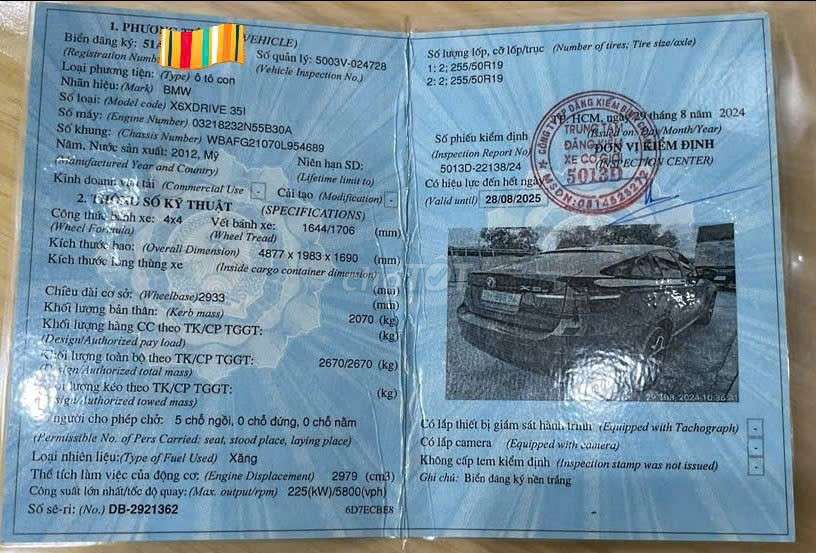 Bán 1 xe 2012 đen tặng 1 xe X6 màu trắng sx 2008. Mua bán Ô tô tại Thành phố Biên Hòa Đồng Nai được đăng bởi Trần ngọc minh hình 10