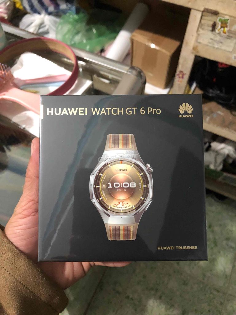 Huawei Watch GT6 pro dây da new seal chính hãng. Mua bán Thiết bị đeo thông minh tại Quận Thanh Khê Đà Nẵng được đăng bởi pé trinh hình 1