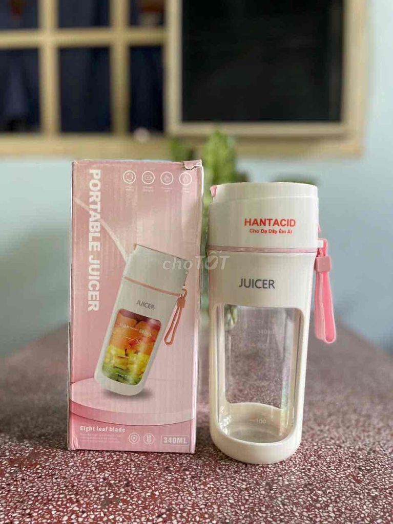 Máy Xay Sinh Tố Cầm Tay 340ml - Mới 100%. Mua bán Bếp, lò, đồ điện nhà bếp tại Huyện Hóc Môn Tp Hồ Chí Minh được đăng bởi Thanh Phat hình 1