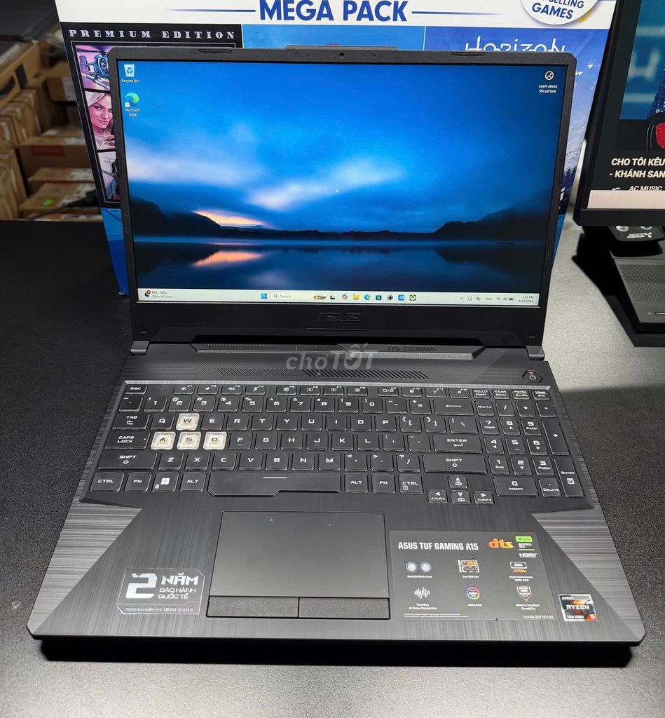 ASUS TUF Gaming A15  R5 7535HS-8GB/512GB/RTX2050 . Mua bán Laptop tại Quận 12 Tp Hồ Chí Minh được đăng bởi Quỳnh Bích hình 1