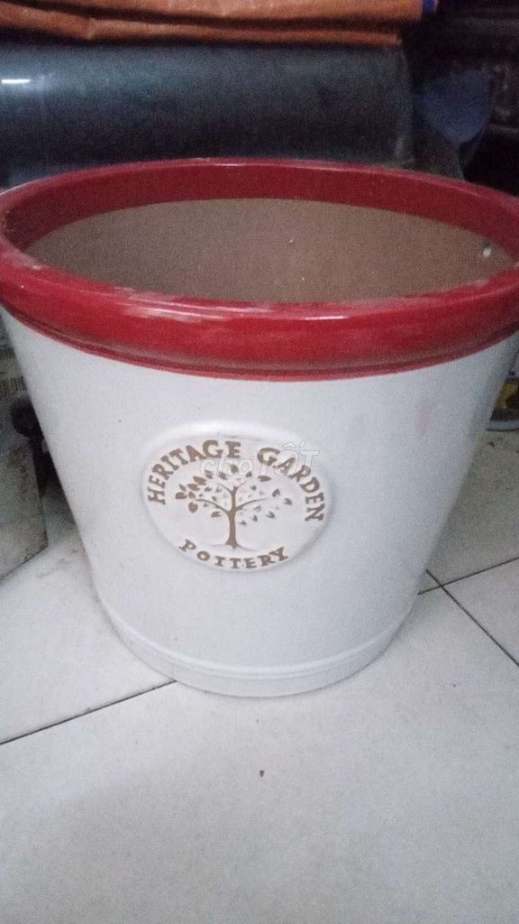 Chậu Gốm 33cm x 28cm. Mua bán Cây cảnh, đồ trang trí tại Quận 1 Tp Hồ Chí Minh được đăng bởi Chanh Nguyen hình 1