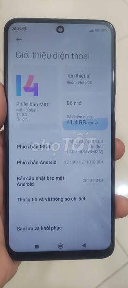 Xiaomi Redmi Note 9S 128GB Trắng. Mua bán Điện thoại tại Quận 1 Tp Hồ Chí Minh được đăng bởi Hội Đồ Điện Tử hình 1