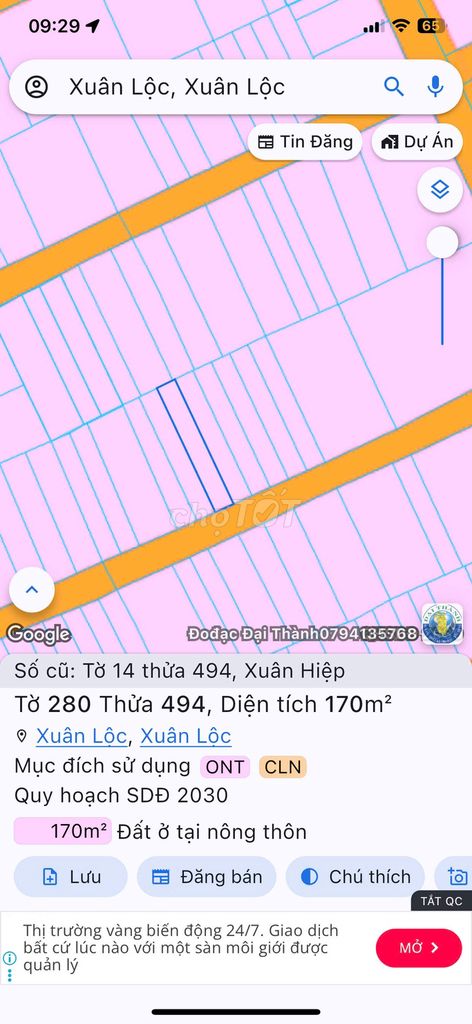 990 TRIỆU SỞ HỮU NGAY LÔ ĐẤT FULL THỔ CƯ ĐẸP TẠI XUÂN HIỆP
