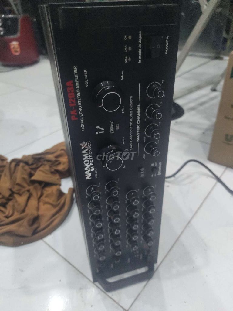 Amply Nanomax PA-1203A Đen. Mua bán Tivi, Âm thanh tại Thành phố Đồng Xoài Bình Phước được đăng bởi Nguyễn Văn pha hình 1