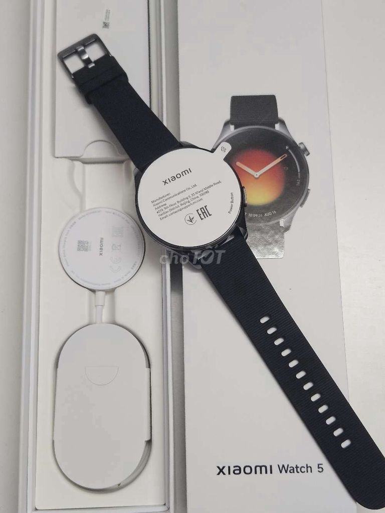 Xiaomi Watch 5 Đen Quốc Tế mới khui. Mua bán Thiết bị đeo thông minh tại Quận 6 Tp Hồ Chí Minh được đăng bởi Nguyễn Quân hình 1