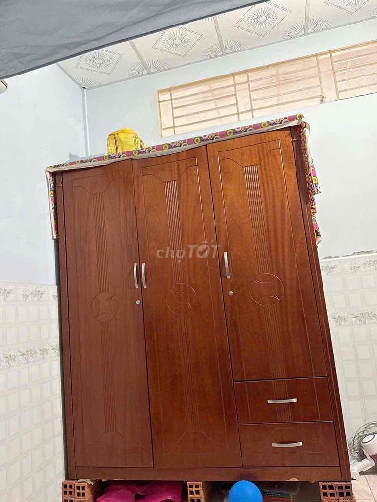 Tủ Quần Áo Gỗ 1m8x2m. Mua bán Tủ, kệ gia đình tại Quận Ninh Kiều Cần Thơ được đăng bởi Tâm hình 1