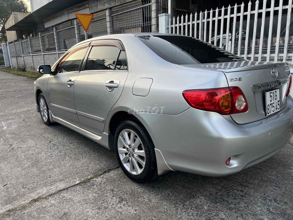 Toyota Corolla Altis 2009 bản 2.0V cao cấp. Mua bán Ô tô tại Huyện Củ Chi Tp Hồ Chí Minh được đăng bởi Tuấn Đức Củ Chi hình 5