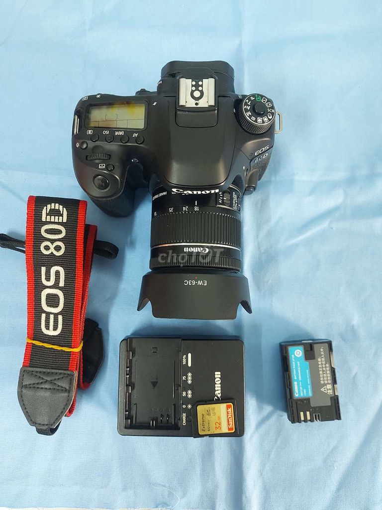 Canon 80D&Lens 18-55 STM(2) Mới 98%.. Mua bán Máy ảnh, Máy quay tại Quận Lê Chân Hải Phòng được đăng bởi Anh Thư hình 1
