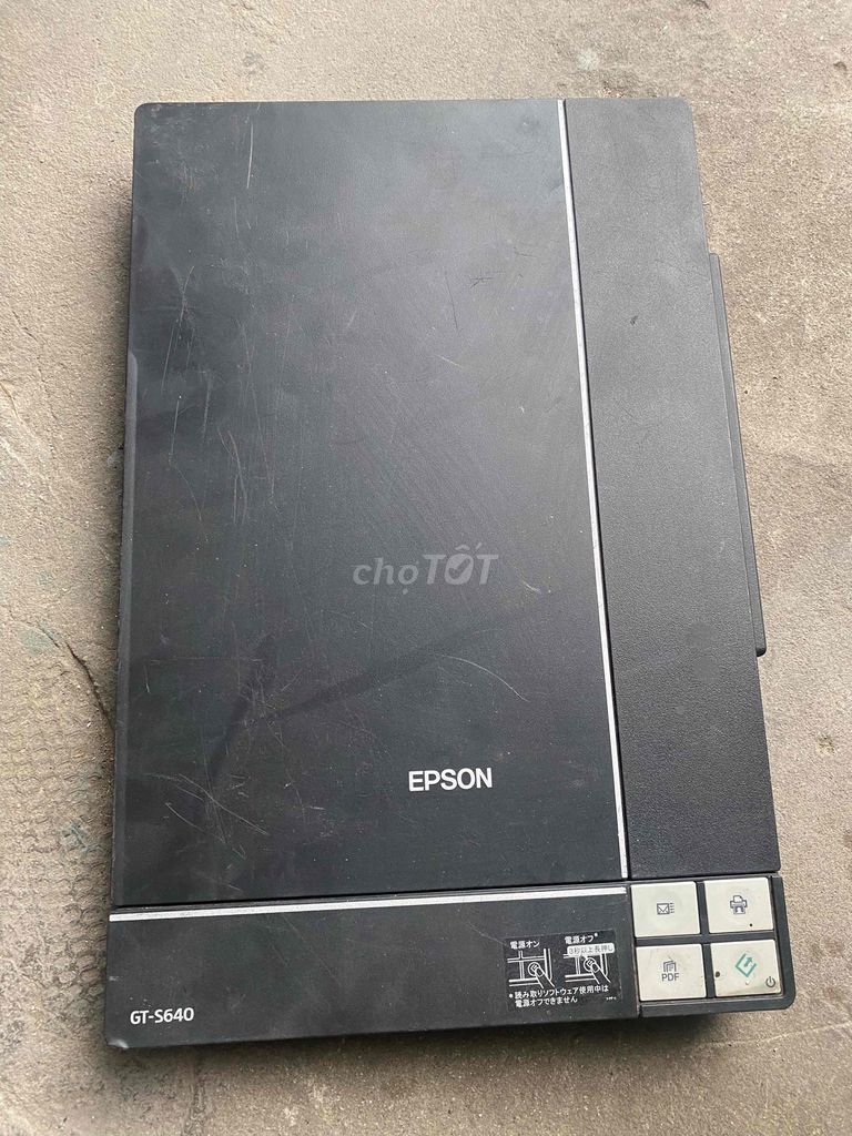 thanh lí máy scan epson S640 cho thợ