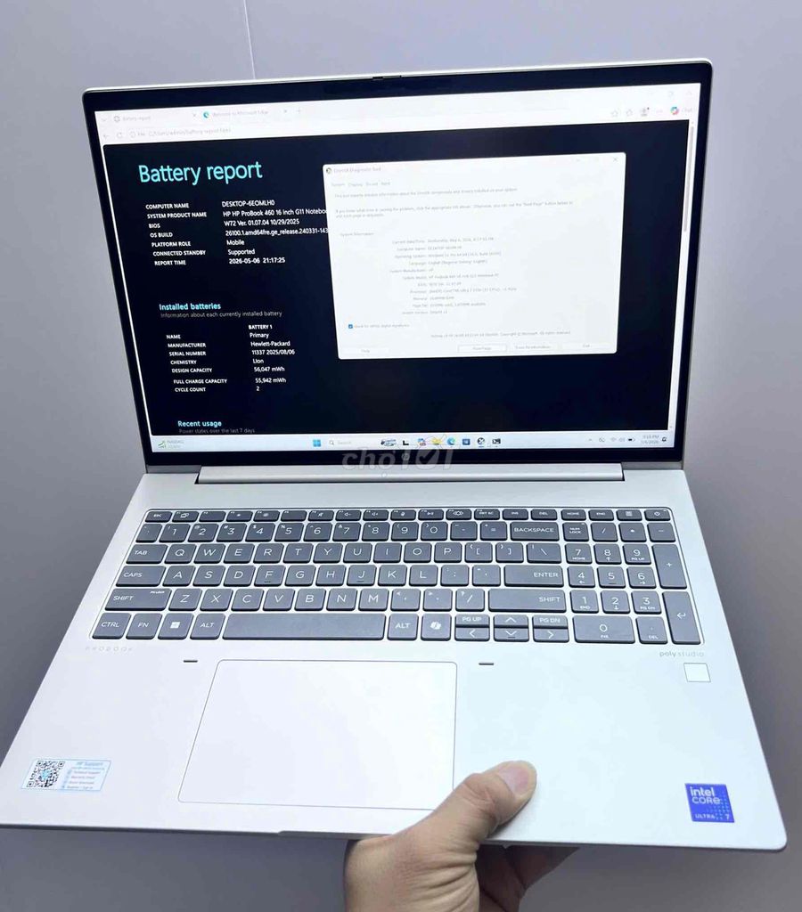 HP Probook 460 G11 Ultra 7-155H 16.0 inch 16GB/512. Mua bán Laptop tại Quận Đống Đa Hà Nội được đăng bởi Junioor Computer hình 1