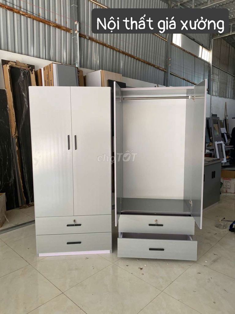 Tủ quần áo nhựa Đài Loan 2 cánh. Mua bán Tủ, kệ gia đình tại Thành phố Thủ Đức Tp Hồ Chí Minh được đăng bởi Nội Thất Giá Xưởng hình 1