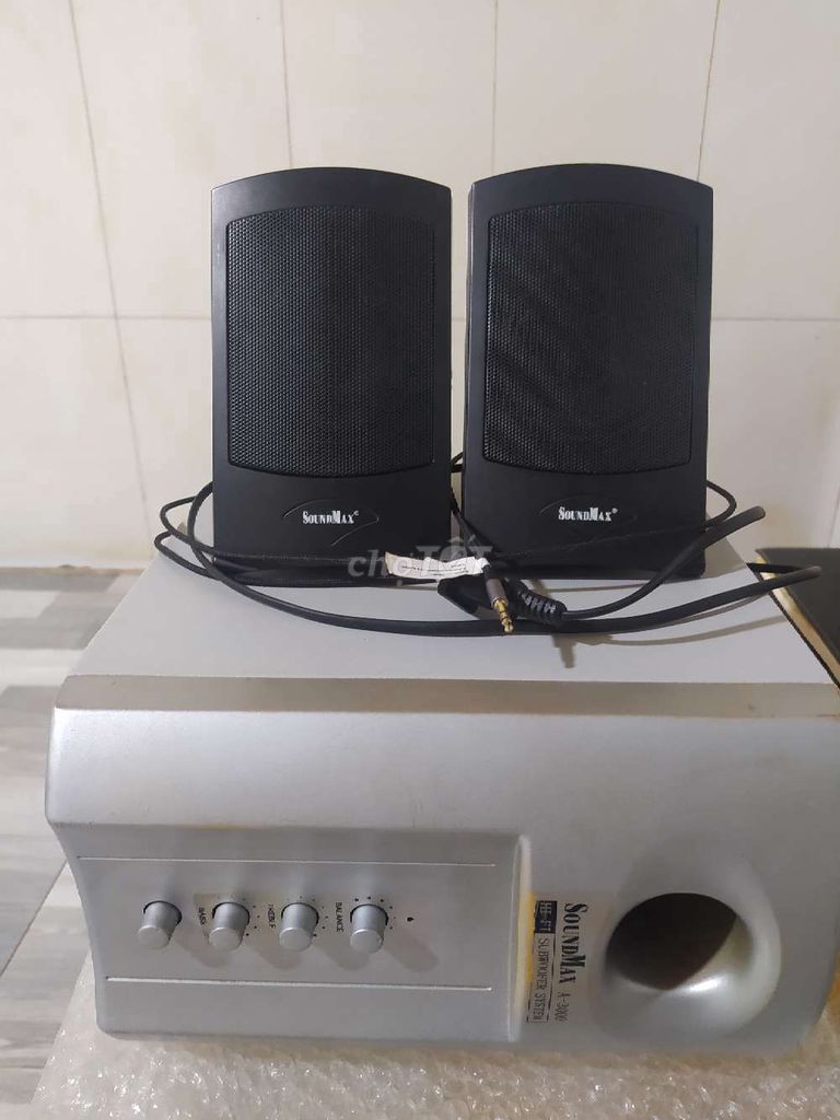 Loa vi tính SoundMax A-3000 tặng kèm 4 món. Mua bán Tivi, Âm thanh tại Huyện Chợ Gạo Tiền Giang được đăng bởi Hoài Vinh TG hình 1