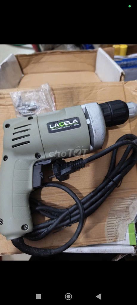Thanh lý Máy khoan LACELA Xám. Mua bán Đồ chuyên dụng, Giống nuôi trồng tại Quận Ninh Kiều Cần Thơ được đăng bởi Thiết Bị Hàn Duy Nguyễn hình 1