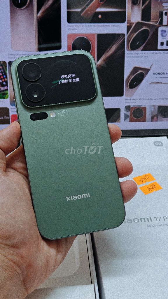 Xiaomi 17 Pro 16GB/512GB Xanh lá. Mua bán Điện thoại tại Quận Hà Đông Hà Nội được đăng bởi Tài hình 1
