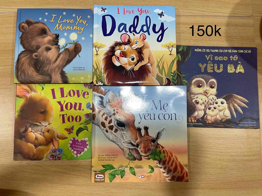 Sách tranh thiếu nhi I Love You, Mommy. Mua bán Sách tại Quận 10 Tp Hồ Chí Minh được đăng bởi Hy Nguyên  hình 1
