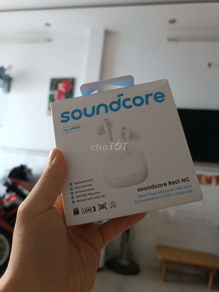 Tai nghe Soundcore R601 NC Trắng. Mua bán Tivi, Âm thanh tại Quận Tân Bình Tp Hồ Chí Minh được đăng bởi WIN hình 1