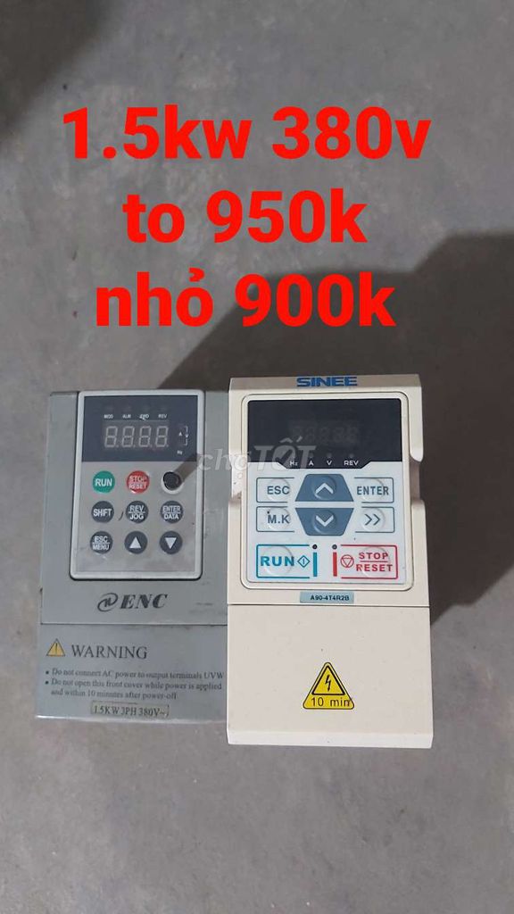 Biến tần ENC 1.5kW 380V Mới. Mua bán Đồ chuyên dụng, Giống nuôi trồng tại Huyện Quỳ Hợp Nghệ An được đăng bởi Luc hình 1