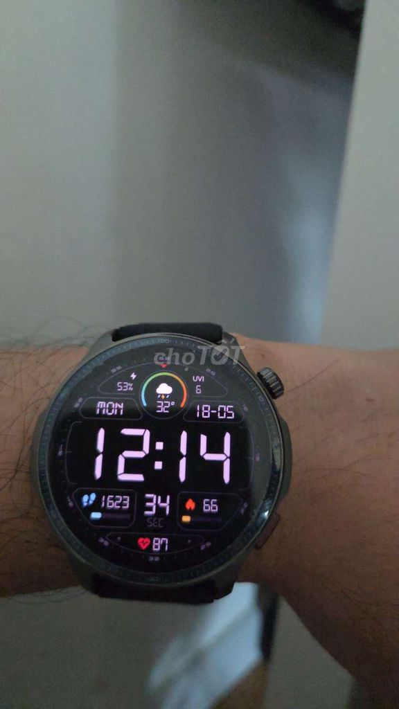 Xiaomi Amazfit Balance 2 Đen Đã qua sử dụng. Mua bán Thiết bị đeo thông minh tại Quận Sơn Trà Đà Nẵng được đăng bởi Anh Nguyen hình 1