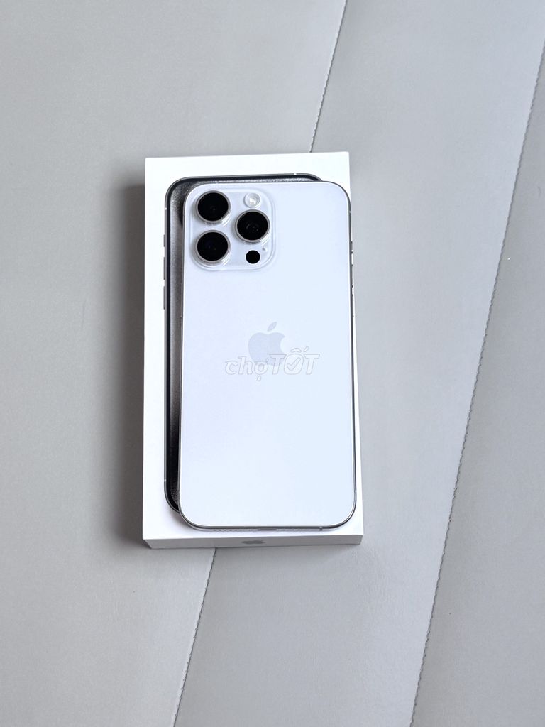 iPhone 15 Pro Max 256GB Trắng mã VN .. Mua bán Điện thoại tại Quận Gò Vấp Tp Hồ Chí Minh được đăng bởi Chang hình 1