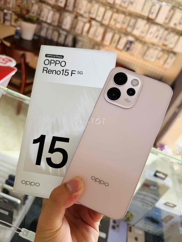 Oppo Reno 15F Ram12/256GB Hồng. Mua bán Điện thoại tại Huyện Tam Bình Vĩnh Long được đăng bởi Trong Tran hình 1