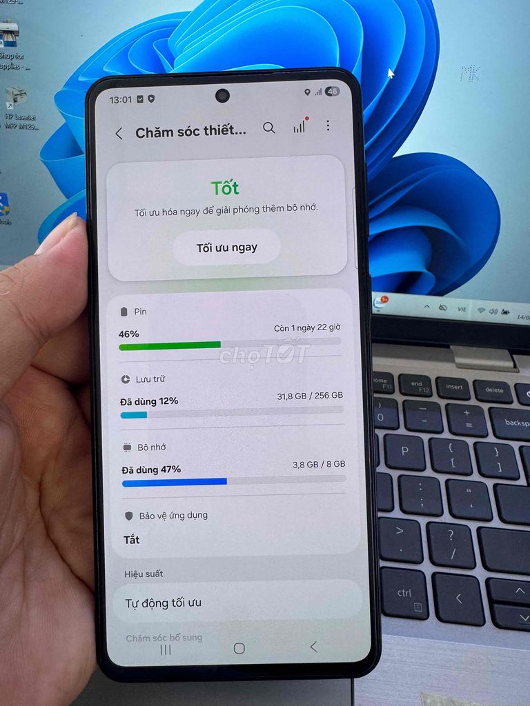 Samsung Galaxy M55 5G 8GB 256GB Đen. Mua bán Điện thoại tại Quận 6 Tp Hồ Chí Minh được đăng bởi QUỐC THIÊN BÁN GÓP 0 ĐỒNG  hình 1