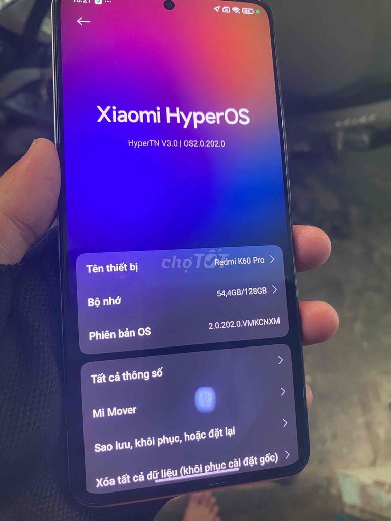 Xiaomi K60 Pro 8GB/128GB Trắng. Mua bán Điện thoại tại Thành phố Thủ Dầu Một Bình Dương được đăng bởi nguyen lam hình 1