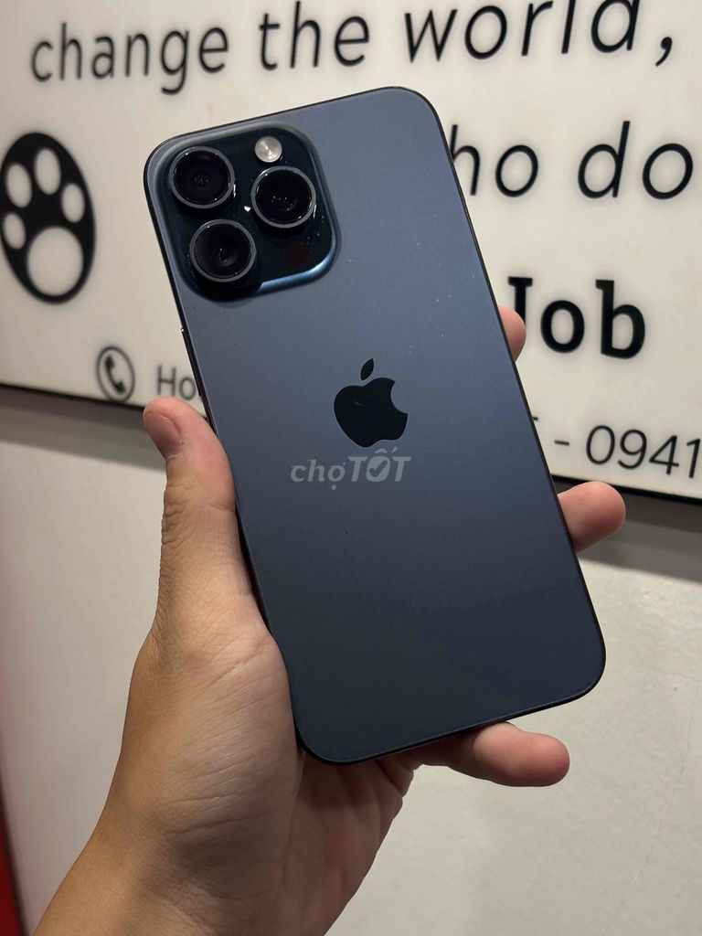 Apple iPhone 15 Pro Max 256GB Titan Blue VN. Mua bán Điện thoại tại Quận Đống Đa Hà Nội được đăng bởi Tạ Duy Lâm hình 1