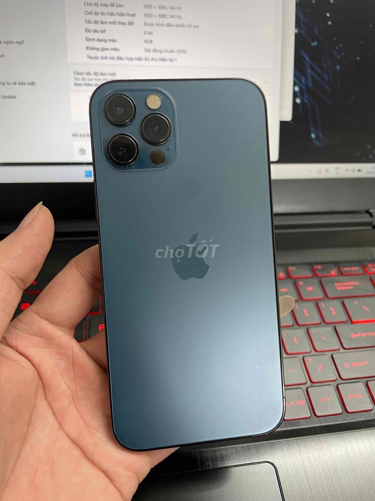 iPhone 12 Pro 128GB Xanh Đã dùng. Mua bán Điện thoại tại Quận Đống Đa Hà Nội được đăng bởi HQ Computer hình 1