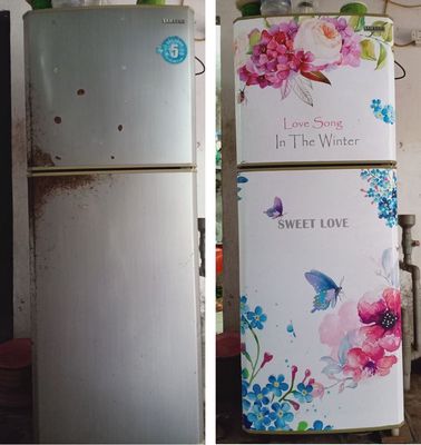 0365009908 - Miếng dán biến tủ lạnh-máy giặt- ĐH cũ thành mới