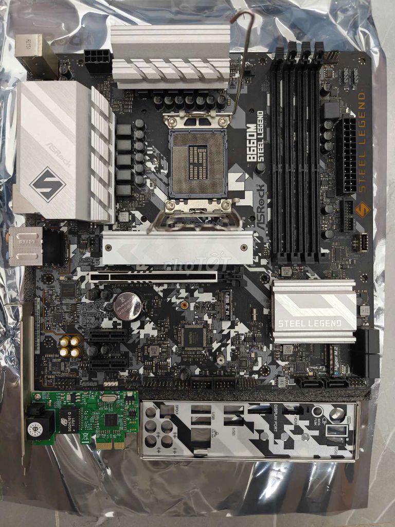 Bo mạch chủ ASRock B660M Steel Legend. Mua bán Linh kiện (RAM, Card...) tại Huyện Kim Thành Hải Dương được đăng bởi Thăng Nguyễn hình 1