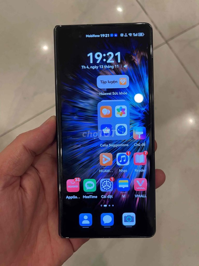 huawei mate x2 lưng.da đep