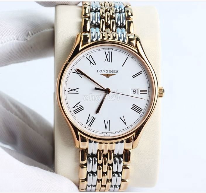 ĐH Nam Longines Lyre Demi Vàng Hồng; Size 38.5mm